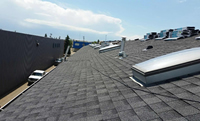 Commercial roofing project, Edmonton