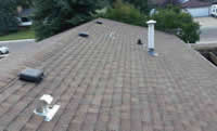 Residential roofing project, Edmonton